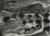 Untitled by Eleri Mills, Etching with aquatint, offered Jun 2026