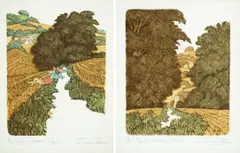 Untitled by Simon Palmer, pencil, sold Jun 2026