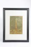 Cleopatra's needle on the embankment, london by Tim Gosling, oil, offered Mar 2026