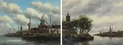 Untitled by Jan van Couver, Oil on canvas Each, sold Mar 2026