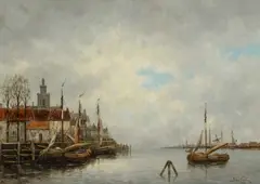 Untitled by Jan van Couver, Oil on canvas, sold Mar 2026