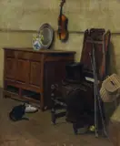 Untitled by Arthur Merchant, Oil on canvas, sold Mar 2026