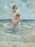 Untitled by Edward Matthew Hale, Oil on panel, sold Mar 2026