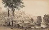 Untitled by John Glover, watercolor, offered Mar 2026