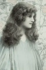 Untitled by Henry Ryland, Watercolour over traces of pencil, sold Mar 2026