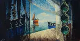 Trawler and Nets Signed Stuart Armfield by Stuart Armfield, oil, sold Dec 2025