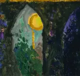 Cas Pilatos Signed and dated JH 1991 by John Hubbard, Oil on paper, sold Dec 2025