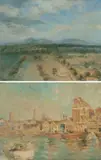 Landscape by Marian Kratochwil, oil on canvas, sold Dec 2025
