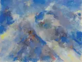 Untitled by Gerhardt Frankl, Mixed media on paper, sold Dec 2025