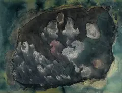 The Generation of Gold Watercolour by Ithell Colquhoun, Watercolour, sold Dec 2025