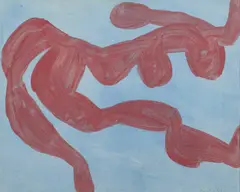 Dancing Figure Signed and dated BELL 62 by Trevor Bell, Gouache, offered Dec 2025