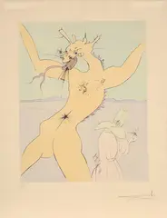 Shunboshi (Little one-inch) by Salvador Dalí, 1974, print (other), sold Oct 2026