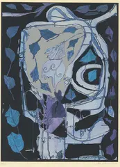 Vekst by Jens Johannessen, 1974, Serigrafi, sold Oct 2026