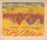 Torvø, gul skog by Frans Widerberg, 1976, Litografi, sold Oct 2026