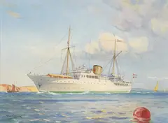 Uten tittel by Gerhard Gjerding, Akvarell og gouache, sold Oct 2026