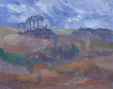 Skagen by Erlend Grøstad, 1996, Olje på lerret, sold Sep 2026
