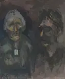 Uten tittel by Ragnar Kraugerud, Olje på plate, sold Sep 2026