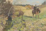 Uten tittel by Gerhard Munthe, Olje på lerret, sold Sep 2026