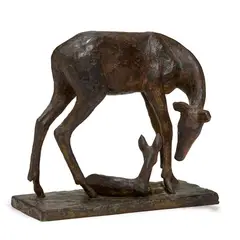 Uten tittel by Arne Durban, Bronse, høyde, sold Sep 2026