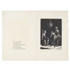 Veit du ein annan by Niclas Gulbrandsen, 1990, Tresnitt, sold Sep 2026