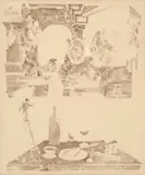 Vino tinto by Knut Jørgensen, 1989, Litografi, sold Sep 2026