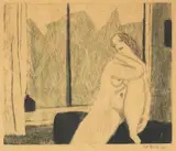 Akt ved vinduet by Knut Rumohr, 1946, print (other), sold Sep 2026