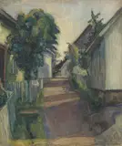 Uten tittel by Bjarne Eriksen, Olje på lerret, sold Sep 2026