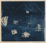 Stjerne / bilde by Marianne Bratteli, 2004, Tresnitt, E.T, sold Sep 2026