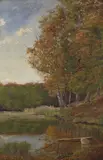 Uten tittel by Otto Sinding, Olje på lerret, sold Sep 2026