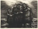 De tre hellige gamle menn by Kaare Espolin Johnson, Serigrafi, sold Sep 2026
