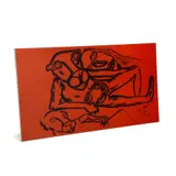 Panthersound by Bjarne Melgaard, 2013, drawing, sold Sep 2026