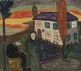 Uten tittel by Thore Heramb, Olje på lerret, sold Sep 2026