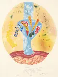 Sommer by Arild Nyquist, 1991, Litografi med håndskrevet tekst, sold Sep 2026