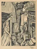 Smauet by Kristian Tysken, 1939, Tusj på papir, sold Sep 2026