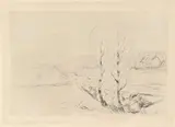 Norsk landskap by Edvard Munch, 1908, print (other), sold Sep 2026