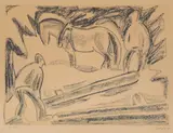 Uten tittel by Gert Jynge, Litografi, sold Sep 2026