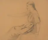 Uten tittel by Hans Dahl, Blyant, sold Sep 2026