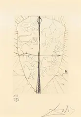 Henry V (b) by Salvador Dalí, 1970, Koldnålsradering på BFK Rives-papir, sold Sep 2026