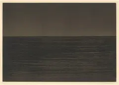 G 41-1978 Sort horisont/Horizon noir by Anna-Eva Bergman, 1978, print (other), sold Sep 2026