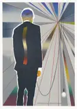 Happiness of Henry Darger by Sverre Bjertnæs, ca. 2010, Serigrafi, sold Sep 2026