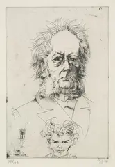 Uten tittel by Horst Janssen, Radering, sold Sep 2026