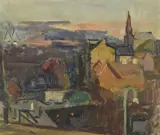 Uten tittel by Thoralf Gjesdal, Olje på plate, sold Sep 2026