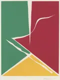 Uten tittel by Richard Mortensen, Serigrafi, sold Sep 2026