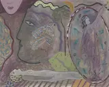 Det svundne er en drøm by Ingerid P. Kuiters, 1989, Olje på lerret, sold Sep 2026