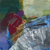 Earthforce 7 by Sverre Schyberg Olsen, 2001, Olje på lerret, sold Sep 2026