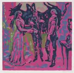 La det skje i skjønnhet by Håkon Bleken, 2006, Litografi, sold Sep 2026