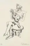 Uten tittel by Ossip Zadkine, Litografi, sold Sep 2026