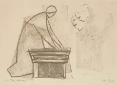 Maria II by Kai Fjell, 1972, Serigrafi, sold Sep 2026