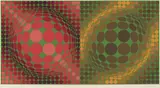 Uten tittel by Victor Vasarely, Serigrafi, sold Sep 2026