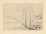 Norsk landskap by Edvard Munch, 1912-1920, print (other), sold Sep 2026